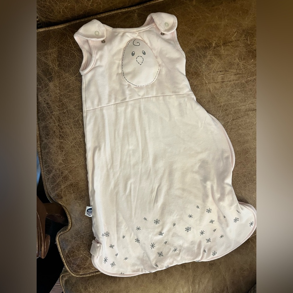 Nested bean pink winter sleep sack